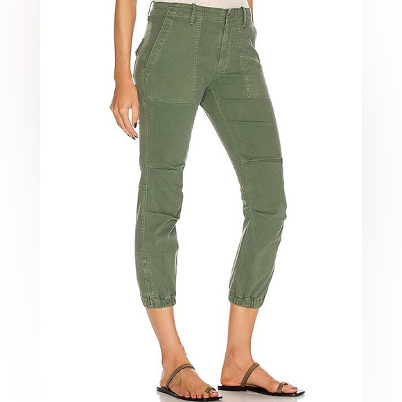 Nili Lotan Cropped Military Pant, Camo, Size 0 - Picture 12 of 14